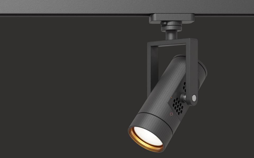 3D Darstellung Schienenstrahler